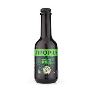 Cerveza Lager BIRRIFICIO Tipopils 33cl vista frontal - Comprar en Mascraft