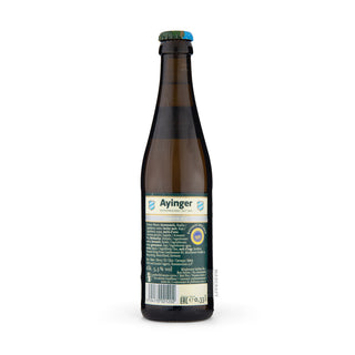 Etiqueta e información Lager AYINGER Bairisch Bavarian Pils 33cl - Tienda Mascraft