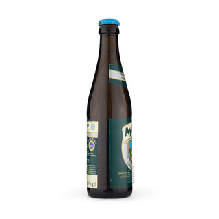 Lateral izquierdo Lager AYINGER Bairisch Bavarian Pils 33cl - Catálogo Mascraft
