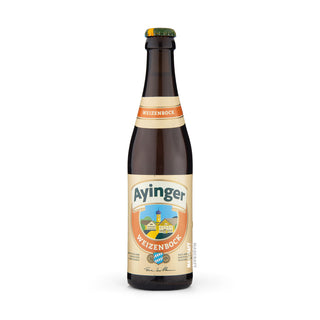 Cerveza Trigo AYINGER Weizenbock 50cl vista frontal - Comprar en Mascraft