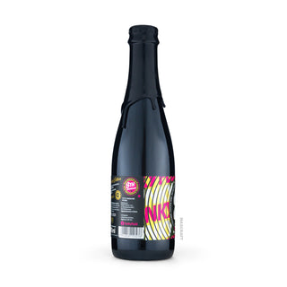 Left side of Strong Ale FUNKY FLUID 8th Anniversary 50cl craft beer can - Mascraft catalog