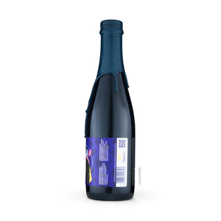 Perfil derecho de cerveza Pastry Stout FUNKY FLUID & MOKSA Barrel Aged Royal Cookie: Happy Almonds 50cl - Disponible en Mascraft