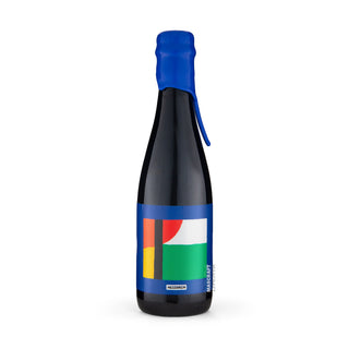 Front view of Barrel Aged MESSOREM Mort Bleue 37,5cl craft beer can - Buy at Mascraft