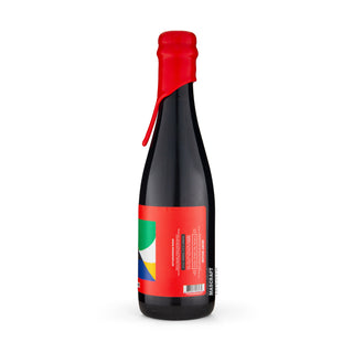 Right side of Barrel Aged MESSOREM Mort Rouge 37,5cl craft beer can - Available at Mascraft