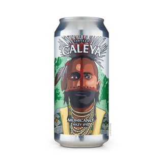 Cerveza Hazy IPA CALEYA Mohicano 44cl vista frontal - Comprar en Mascraft