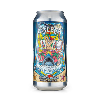 Cerveza West Coast CALEYA Pinball Beach 44cl vista frontal - Comprar en Mascraft