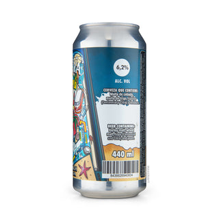 Perfil derecho de cerveza West Coast CALEYA Pinball Beach 44cl - Disponible en Mascraft