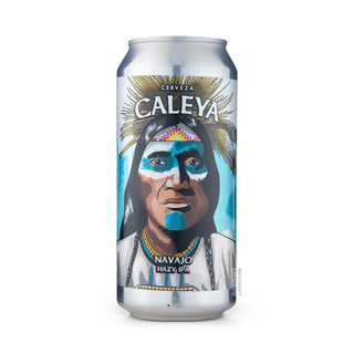 Cerveza Hazy IPA CALEYA Navajo 44cl vista frontal - Comprar en Mascraft