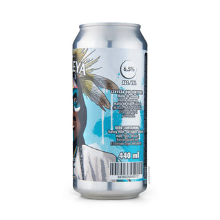 Perfil derecho de cerveza Hazy IPA CALEYA Navajo 44cl - Disponible en Mascraft