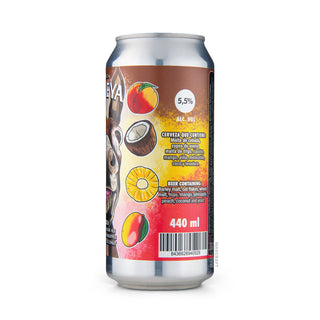Perfil derecho de cerveza Smoothie Sour CALEYA Burra 44cl - Disponible en Mascraft
