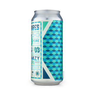 Perfil derecho de cerveza Hazy IPA DOSMARES & SOUL FIRE Colabo Series 3 10 Aniversario 44cl - Disponible en Mascraft