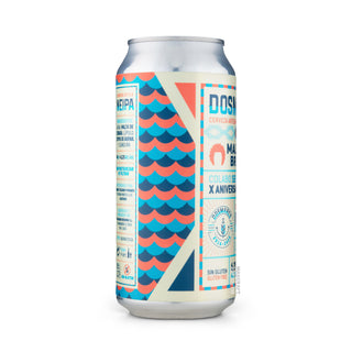 Lateral izquierdo NEIPA DOS MARES & MALANDAR Colabo Series 2 10 Aniversario 44cl - Catálogo Mascraft