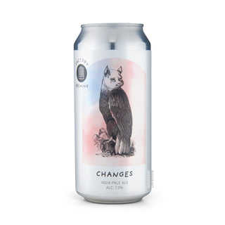 Cerveza Hazy IPA FACTORY Changes 44cl vista frontal - Comprar en Mascraft