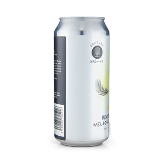 Lateral izquierdo Hazy IPA FACTORY Reveries Of... Nelson Sauvin 2026 44cl - Catálogo Mascraft