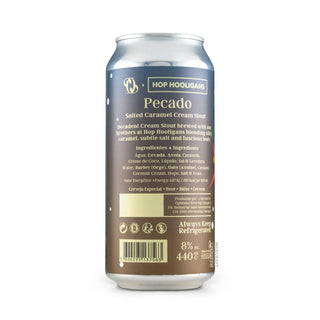 Etiqueta e información Pastry Stout OPHIUSSA & HOP HOOLIGANS Pecado 44cl - Tienda Mascraft