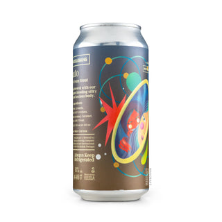 Lateral izquierdo Pastry Stout OPHIUSSA & HOP HOOLIGANS Pecado 44cl - Catálogo Mascraft