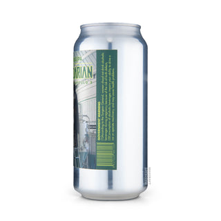 Right side of DIPA MALANDAR Malandarian Temp 2 Cap 3 44cl craft beer can - Available at Mascraft