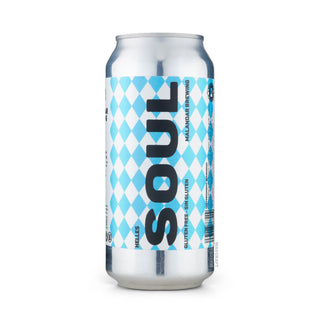 Cerveza Lager MALANDAR Soul 44cl vista frontal - Comprar en Mascraft