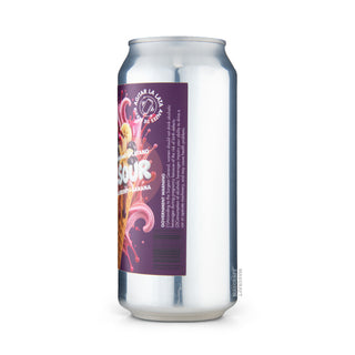 Right side of Smoothie Sour MALANDAR Swirl Sour Cereza+Vainilla+Arándano+Plátano 44cl craft beer can - Available at Mascraft