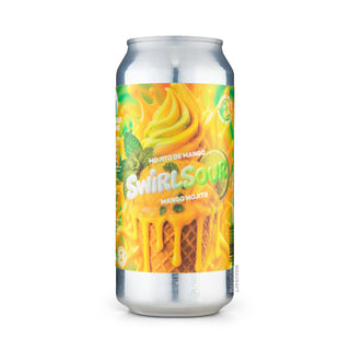Front view of Smoothie Sour MALANDAR Swirl Sour Mojito de Mango 44cl craft beer can - Buy at Mascraft