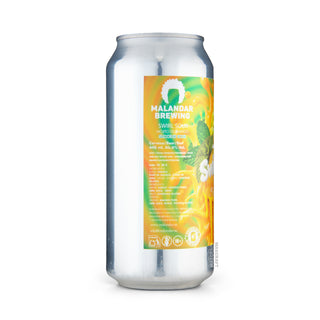 Lateral izquierdo Smoothie Sour MALANDAR Swirl Sour Mojito de Mango 44cl - Catálogo Mascraft
