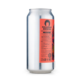 Lateral izquierdo TIPA MALANDAR & LA QUINCE Bienaventurado 44cl - Catálogo Mascraft