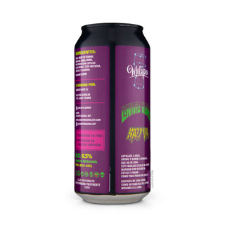 Etiqueta e información Hazy IPA MELOPEA Lunatic Hops 44cl - Tienda Mascraft