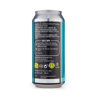 Etiqueta e información DIPA OCTAVO ARTE Icono 44cl - Tienda Mascraft