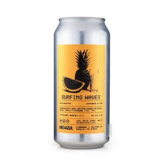 Cerveza Session IPA RÍO AZUL Surfing Waves 44cl vista frontal - Comprar en Mascraft