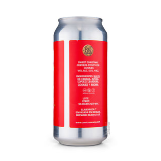 Etiqueta e información Pastry Stout RÍO AZUL Sweet Chrismas 44cl - Tienda Mascraft