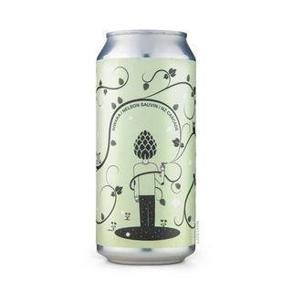 Front view of Hazy IPA SÁEZ & SON & FACTORY Silence Logic 44cl craft beer can - Buy at Mascraft