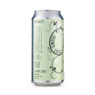 Label and beer information for Hazy IPA SÁEZ & SON & FACTORY Silence Logic 44cl - Mascraft shop