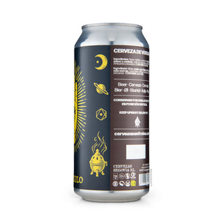 Perfil derecho de cerveza Imperial Stout SANFRUTOS El Oráculo 44cl - Disponible en Mascraft