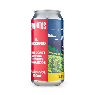 Lateral izquierdo West Coast SANFRUTOS El Unicornio 44cl - Catálogo Mascraft