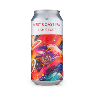 Cerveza West Coast SOUL FIRE Cosmic Loop 44cl vista frontal - Comprar en Mascraft