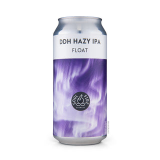 Front view of Hazy IPA SOUL FIRE Float 44cl craft beer can - Buy at Mascraft