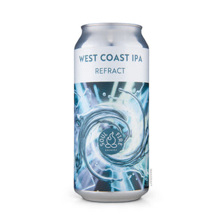 Cerveza West Coast SOUL FIRE Refract 44cl vista frontal - Comprar en Mascraft