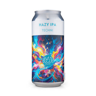 Front view of Hazy IPA SOUL FIRE Techni 44cl craft beer can - Buy at Mascraft