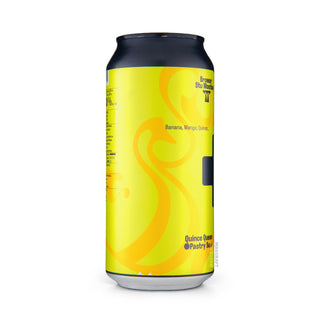 Left side of Fruit Sour STU MOSTÓW Quince Queen 44cl craft beer can - Mascraft catalog