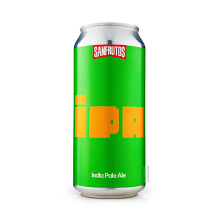 Cerveza SANFRUTOS IPA vista frontal - Comprar en Mascraft