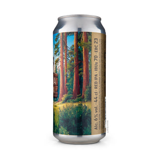 Perfil derecho de cerveza Red IPA DOUGALL'S Sequoia 44cl - Disponible en Mascraft