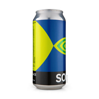 Lateral izquierdo Hazy IPA SOMA Solace 44cl - Catálogo Mascraft