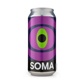 Cerveza Hazy IPA SOMA Rush Hour 44cl vista frontal - Comprar en Mascraft