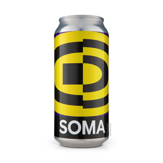 Cerveza Hazy IPA SOMA Fractal 44cl vista frontal - Comprar en Mascraft