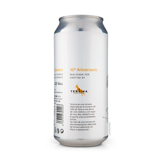 Etiqueta e información DIPA TENSINA 10º Aniversario 44cl - Tienda Mascraft