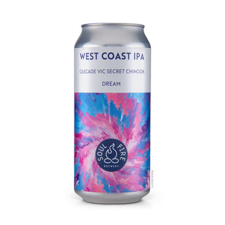 Cerveza West Coast SOUL FIRE Dream 44cl vista frontal - Comprar en Mascraft