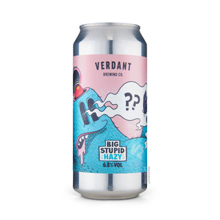 Cerveza Hazy IPA VERDANT Big Stupid Hazy V2 44cl vista frontal - Comprar en Mascraft