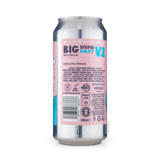 Etiqueta e información Hazy IPA VERDANT Big Stupid Hazy V2 44cl - Tienda Mascraft