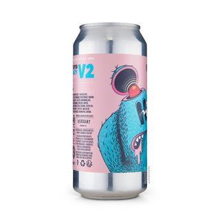 Lateral izquierdo Hazy IPA VERDANT Big Stupid Hazy V2 44cl - Catálogo Mascraft