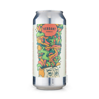 Cerveza Hazy IPA VERDANT Caution! Internal Traffic 44cl vista frontal - Comprar en Mascraft